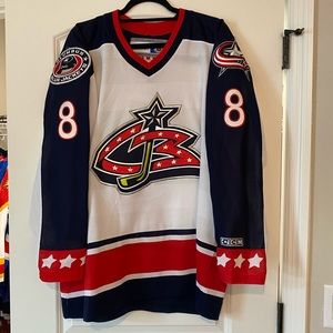 Retro Columbus Blue Jackets Jersey